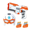 Pistola de Brinquedo Soft + Máscara